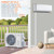 Albott 18000 BTU Mini Split Air Conditioner Heat Pump, Ductless Inverter AC, Cools up to 1250 Sq. Ft, Energy-Efficient with Self-Cleaning, SEER2 19, 208-230V, Ideal for Home, Office