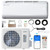 Albott 24000 BTU Mini Split Air Conditioner Heat Pump, SEER2 21, 208-230V, Inverter AC with Wi-Fi Smart Control, Voice Assistant, Self-Cleaning, Cools up to 1500 Sq. Ft.