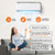 Albott 24000 BTU Mini Split Air Conditioner Heat Pump, SEER2 21, 208-230V, Inverter AC with Wi-Fi Smart Control, Voice Assistant, Self-Cleaning, Cools up to 1500 Sq. Ft.