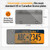 License Plate Cover License Plate Frames: 2 PCS License Plate Protector - Plastic car Front/Rear License Plate Cover with Screw Cap for US Standard Cars (Transparency)