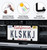 KLSKKJ 2 Pack Clear License Plate Covers and Frames, License Plate Protector Unbreakable Plastic Shields Tag Holder Fits Standard US Plates with Screws Caps
