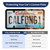 CPProDilig License Plate Covers & Frames, 2 Pack Grey Car Front and Rear License Plate Protector Holder with Screws & Caps, Unbreakable Car Licence Plate Frame, Universal for Most Standard US Plates