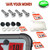 ZXFOOG Car License Plate Frame Cover- Clear Bubble Novelty Plate Cover with Silicone Car Tag Holder for US Plate, Unbreakable Protector for Front or Back Rear Plate Included Screws,Caps