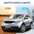 2 Pack License Plate Protector, Plastic Car Front/Rear License Plate Protector with Screws Caps, Universal Car Accessories for Most Cars