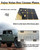 BGGTMO Clear License Plate Cover - 1 Pack 100% Crystal Clear Bubble Car Tag Plate Protector, Street Legal Unbreakable Acrylic Protective Shield with Screws Caps