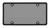 License Plate Protector, Pair of Unbreakable Clear License Plate Covers, Plastic Car Front/Rear License Plate Covers Compatible with American Standard Car