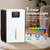 OWAAE Dehumidifier, 1000 sq.ft Quiet Dehumidifiers for Home Bedroom Bathroom Basement with 95oz Water Tank, Sleep Mode, Auto Shut-Off 7 Colors LED Light, White