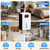 OWAAE Dehumidifier, 1000 sq.ft Quiet Dehumidifiers for Home Bedroom Bathroom Basement with 95oz Water Tank, Sleep Mode, Auto Shut-Off 7 Colors LED Light, White