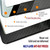 BGGTMO License Plate Frame Carbon Fiber- Black Aluminum Car Tag Frame Holder Printed Carbon Pattern with Rust Proof License Plate Screws and Black & Chrome Caps