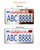 GNSZSN License Plate Frames - 2 Packs Stainless Steel Universal Car Tag Frame for Front and Rear Number Holder with Screws & Chrome Caps