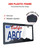 ZXFOOG Mountain License Plate Frames- Plastic Black Car Tag Holder Bracket with Screws Caps, Blackout 2 Packs 2 Hole, Mountain Vinyl Sticker Included