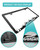 NJNYLLC Mountain License Plate Frames - Plastic Car Tag Holders with Raised Mountain Design, 2 Pack 2 Hole with Screws & Caps, Mountain Vinyl Sticker Included (White-Embossed)