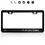 Anime License Plate Frame - 12.2x6.3 Aluminum License Plate Frame Funny with Sleek Matte Black Finish, Standard US/Canada Fit, Screws & Clips Included - Anime Car Accessories for Cars, Trucks & SUVs