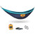 Hammock for Camping with Straps Included (Deep Blue, Double)