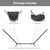 Hammocks Convertible Portable Double Hammock with Stand Include