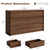 3 Pieces Bedroom Set, 55 Inch Width 7-Drawer Dresser & 2-Drawer Nightstands Set of 2,Nightstand with USB