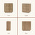 mopio Brooklyn 3-Drawer Dresser, Fluted Dresser for Bedroom, Child-Safe Interlocking Drawers