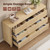 ModernMate 9 Drawer Dresser for Bedroom, 63" Wide Wooden Dresser with 3.1" Solid Rounded Legs, Heavy Duty Modern Wood Chest of Drawers