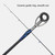 Fishing Rod Combo Set, Carbon Travel Rod Kit with Portable