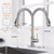 Touchless Kitchen Faucet with Pull Down Sprayer, Motion Sensor Kitchen Faucet