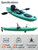 Fishing Kayak, Rudder Steering, 70 lb Hull
