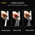 Touch On Kitchen Faucet, 3 Modes Pull Down Sprayer, Touch On Sensor Activated