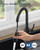 Touchless Kitchen Faucet with Pull Down Sprayer, Black Hands-Free Smart Motion Sensor