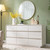 Standifurno White Dressers of 9 Drawers, Chest Dresser with Deep Drawers, Modern Dresser Closet for Bedroom,57’’ Wide