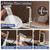 Pull Down Kitchen Faucet with Glass Rinser, 4 Spray Modes Kitchen Faucets with Pull Out Sprayer & Cup Washer