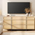 WAMPAT Modern 9-Drawers Dresser for Bedroom, Wooden Chest of Drawers with T-Shaped Wood Legs