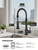 High Arc Single Handle Kitchen Sink Faucet for Pot Filler