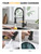 High Arc Single Handle Kitchen Sink Faucet for Pot Filler