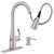 Moen Essie Spot Resist Stainless MotionSense Wave One-Handle Touchless Kitchen Faucet with Pulldown Sprayer and Soap Dispenser, 87014EWSRS