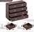 Standifurno Modern 8 Drawer Dresser, 47- Inch Wood Chest of Drawers with Large Storage for Bedroom, Living Room