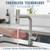 Touchless Kitchen Faucet with Pull Down Sprayer