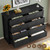 BORNOON 8-Drawer Dresser for Bedroom, Modern Wooden Chest of Drawers with Metal Handles, Anti-Tipping Design