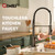 Stainless Touchless Kitchen Faucet with AC Adapter, Smart Motion Sensor Hands Free