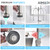 Modern Kitchen Faucet Pull Down Sprayer,Stainless Steel