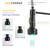 AIMADI Kitchen Faucet with Sprayer, Modern Single Handle Pull Down Sprayer