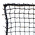 Nets Nylon #18 Golf Practice/Barrier Net, Black