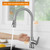 KEER Smart Kitchen Sink Faucet with Pull Down Sprayer
