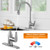 KEER Smart Kitchen Sink Faucet with Pull Down Sprayer