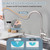 Touchless Kitchen Faucets with Pull Down Sprayer and Soap Dispenser