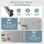 Kitchen Faucets with Pull Down Sprayer, Brushed Nickel Single Handle High Arc Stainless Steel