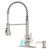 DAYONE Touchless Kitchen Sink Faucet with Pull Down Sprayer and Soap Dispenser