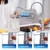 DAYONE Touchless Kitchen Sink Faucet with Pull Down Sprayer and Soap Dispenser