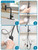 Kitchen Faucets with Pull Down Sprayer,Waterfall Kitchen Sink Faucet