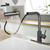 Kitchen Faucets with Pull Down Sprayer,Waterfall Kitchen Sink Faucet