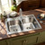 Kitsitchen 33x22 Drop in Kitchen Sink, 33 Inch 304S Stainless Steel Double Bowl