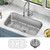 Premier 32 3/8 inch Undermount Single Bowl 18-Gauge Stainless Steel Kitchen Sink